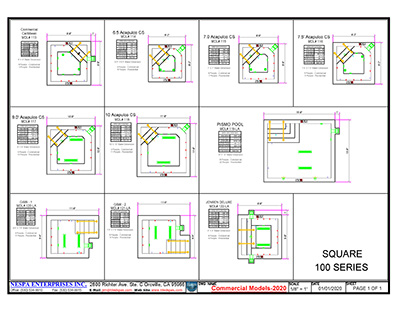 Commercial SQUARE - 100 Series